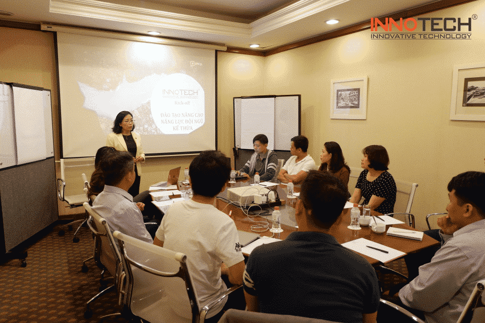 Buổi leadership training được tổ chức nhằm nâng cao kiến thức, kĩ năng cho đội ngũ