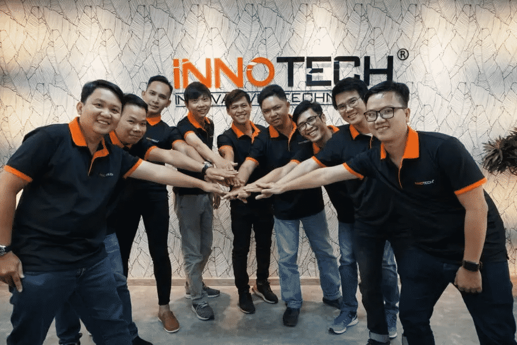 Đội ngũ leader trẻ trung, nhiệt tình và dày dặn kinh nghiệm của Innotech