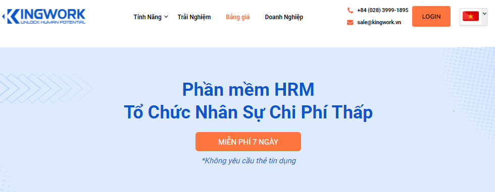 phần mềm nhân sự